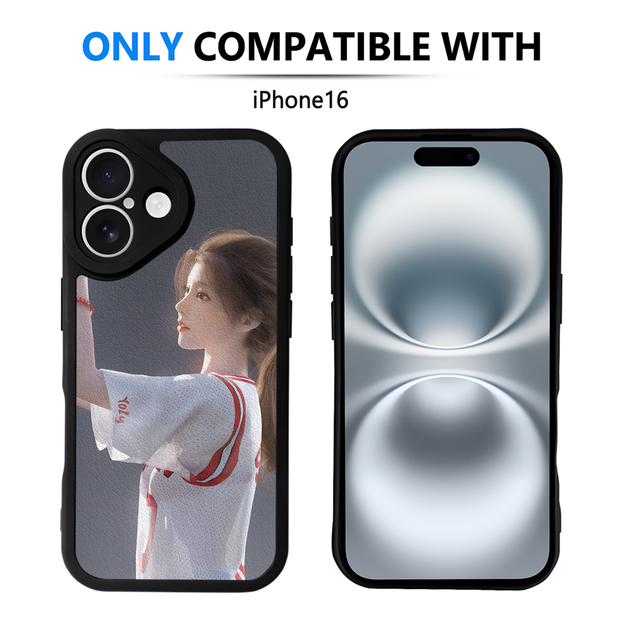 （画像用） SLAM DUNK／スラムダンク 【iPhone 16シリーズ対応】シリコンスマホケース（レザー調） 材質：シリコン